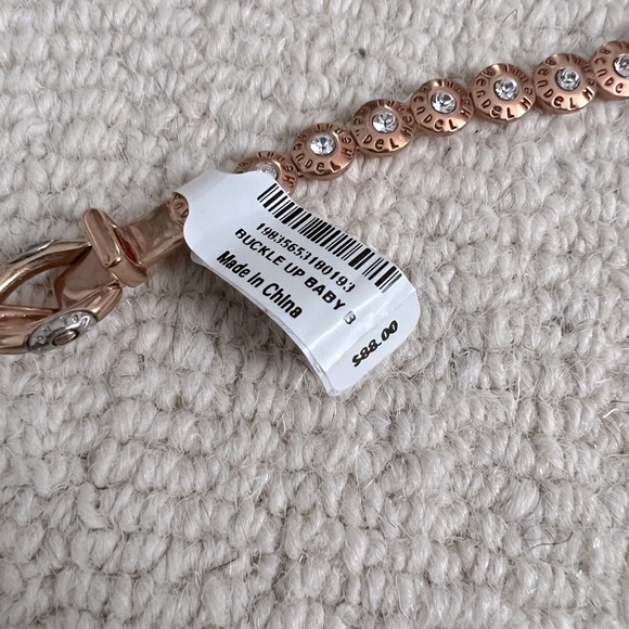 Henri Bendel Rose Gold Logo Bracelet - Picture 4 of 4